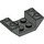 LEGO Dark Gray Slope 2 x 4 (45°) Double Inverted with Open Center (4871)