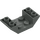 LEGO Mörkgrå Backe 2 x 4 (45°) Dubbel Omvänd med Open Centrum (4871)