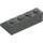 LEGO Dark Gray Slope 2 x 4 (45°) with Rough Surface (3037)