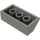 LEGO Dunkelgrau Steigung 2 x 4 (45°) mit rauer Oberfläche (3037)