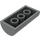 LEGO Dunkelgrau Steigung 2 x 4 Gebogen ohne Kante (6192 / 30337)