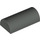 LEGO Dark Gray Slope 2 x 4 Curved without Groove (6192 / 30337)