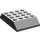 LEGO Dunkelgrau Steigung 4 x 6 (45°) Doppelt (32083)