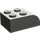 LEGO Dunkelgrau Steigung Backstein 2 x 3 mit Gebogenes Oberteil (6215)