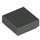 LEGO Dark Gray Tile 1 x 1 with Groove (3070)