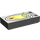 LEGO Gris foncé Tuile 1 x 2 avec Elliptical Display avec rainure (3069)