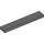 LEGO Dark Gray Tile 1 x 6 (6636)