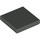 LEGO Dark Gray Tile 2 x 2 with Groove (3068 / 88409)