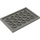 LEGO Dark Gray Tile 4 x 6 with Studs on 3 Edges (6180)