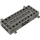 LEGO Gris foncé Wagon Bas 4 x 10 x 1.3 avec Côté Pins (30643)