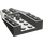 LEGO Gris foncé Coin 6 x 4 Inversé (4856)