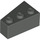 LEGO Dark Gray Wedge Brick 3 x 2 Right (6564)