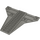 LEGO Dark Gray Wedge Plate 14 x 16 Wing (6219)