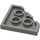 LEGO Dark Gray Wedge Plate 3 x 3 Corner (2450)