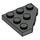 LEGO Donkergrijs Wig Plaat 3 x 3 Hoek (2450)