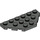 LEGO Dark Gray Wedge Plate 3 x 6 with 45º Corners (2419 / 43127)