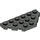 LEGO Donkergrijs Wig Plaat 3 x 6 met 45º Hoeken (2419 / 43127)