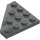 LEGO Dark Gray Wedge Plate 4 x 4 Corner (30503)