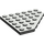 LEGO Dark Gray Wedge Plate 6 x 6 Corner (6106)