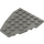 LEGO Dark Gray Wedge Plate 7 x 6 with Stud Notches (50303)