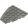 LEGO Gris foncé Coin assiette 7 x 6 avec des encoches pour tenons (50303)