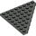 LEGO Dark Gray Wedge Plate 8 x 8 Corner (30504)
