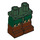 LEGO Donkergroen Actor Minifigure Heupen en benen (3815 / 10863)