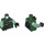 LEGO Vert Foncé Airjitzu Morro Minifigurine Torse (973 / 76382)