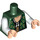 LEGO Dark Green Angelica Torso (973 / 76382)