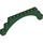 LEGO Dark Green Arch 1 x 12 x 3 with Raised Arch and 5 Cross Supports (18838 / 30938)