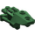 LEGO Dark Green Bionicle 3 x 5 x 2 Knee Shield (53543)