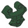 LEGO Dark Green Breast Shield (49423)