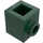 LEGO Dark Green Brick 1 x 1 with Stud on One Side (87087)