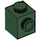 LEGO Vert foncé Brique 1 x 1 avec Stud sur Une Côté (87087)