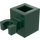 LEGO Vert foncé Brique 1 x 1 avec Verticale Agrafe (Clip en U, goujon solide) (30241 / 60475)