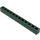 레고 짙은 녹색 벽돌 1 x 12 (6112)
