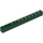 LEGO Donkergroen Steen 1 x 12 (6112)