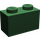 LEGO Dark Green Brick 1 x 2 with Bottom Tube (3004 / 93792)