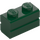 LEGO Dark Green Brick 1 x 2 with Embossed Bricks (98283)