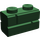 LEGO Vert foncé Brique 1 x 2 avec Embossed Bricks (98283)