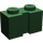 LEGO Vert foncé Brique 1 x 2 avec rainure (4216)