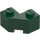 LEGO Dark Green Brick 2 x 2 Facet (87620)