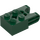 LEGO Dark Green Brick 2 x 2 with Ball Socket and Axlehole (Wide Socket) (92013)