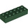 LEGO Dark Green Brick 2 x 6 (2456 / 44237)