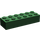 LEGO Donkergroen Steen 2 x 6 (2456 / 44237)