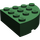 LEGO Vert foncé Brique 4 x 4 Rond Coin (2577)