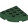 LEGO Vert foncé Brique 4 x 4 Rond Coin (2577)