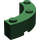 LEGO Vert foncé Brique 4 x 4 Rond Coin (Large avec 3 Goujons) (48092 / 72140)