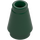 LEGO Dark Green Cone 1 x 1 with Top Groove (28701 / 59900)