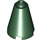 LEGO Dark Green Cone 2 x 2 x 2 (Open Stud) (3942 / 14918)